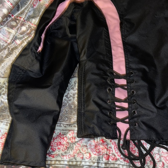 nexgen riding jacket medium nwt pink black zip out liner - Picture 9 of 11